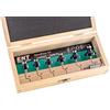 ENT 09001 Set Frese per Legno da 6 pz. - Fresa a Raggio Concavo e Fresa ad 1/4 di Raggio Concavo con Cuscinetto a Sfere in Metallo Duro - Raggio 2-3-4-6-8-10 - codolo Ø 8 mm