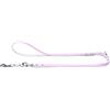 HUNTER Guinzaglio da Passeggio Regolabile Modern Art 11/200 nickelSalilpelle Rosa/Bianco