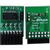 NUHFUFA LPC Modulo di sicurezza per schede madri TPM2.0 rack a 14 pin, compatibile con Asrock TPM2 -SLI -S -SPI Platform Parte di ricambio