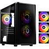 BitFenix Case PC Mini Tower Bitfenix Nova Mesh SE M-ATX ARGB Nero