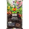 COMPO BIO Terriccio Universale, Per Piante Orticole, Aromatiche, Ornamentali e da Fiore, Consentito in Agricoltura Biologica, Sacco 2,5 L