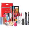 Joyeee Kit per Trucco Completo, 13 pz Cosmetico Valigetta per Beginners con Ombretti Rossetto Lucidalabbra Correttore ecc, Sorpresa Regalo Tavolozza di Trucchi per donne l'uso quotidiano e viaggio#4