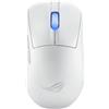 Asus Mouse Asus Rog Keris II senza fili Ottico 42000dpi Bianco [90MP03N0-BMUA10]