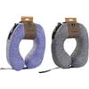 Home Decor Cuscino Cervical Dkd Home Decor da viaggio Spandex (2 pz) (22 x 10 x 27 cm)