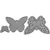 Rayher Set mascherine p.Perf: Farfalle, incolore, 1,2-3,4cm x 1,3-5cm