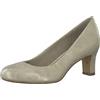 Jana 8-22470-20, Scarpe décolleté Donna, Oro ( GOLD MET STR ), 37 EU Larga