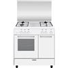 GLEM GAS S.P.A. Glem Cucina forno a gas Ar854gx bianco