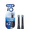 PROCTER & GAMBLE SRL Oral-B iO Testine di Ricambio Ultimate Clean Black 2 pezzi