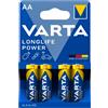 STILO ALCALINA AA - VARTA - LONGLIFE - BLISTER DA 4PCS