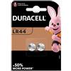 BOTTONE ALCALINA LR44 - DURACELL - BLISTER DA 2PCS