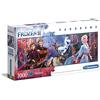 Clementoni - 39544 - Disney Panorama Collection - Disney Frozen 2 - 1000 Pezzi - Made In Italy - Puzzle Adulto
