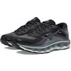 Mizuno Scarpe da Corsa da Uomo Wave Sky 7, Black Glacial Ridge, 44.5 EU