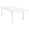 MIlani Home DEXTER - tavolo da giardino allungabile in alluminio da 160 x 90 cm