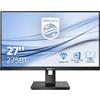 PHILIPS MONITOR 27 LED IPS 16:9 QHD 300 CDM 4MS PIVOT DVI/DP/HDMI, MULTIMEDIALE