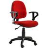 Techly 307513 Sedia per Ufficio Easy Colore Rosso Rosso