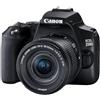 Canon EOS 250D + EF-S 18-55mm f/4-5.6 IS STM Kit fotocamere SLR 24,1 MP CMOS 6000 x 4000 Pixel Nero