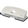 Leitz Perforatrice da Ufficio a 4 Fori, Capacità fino a 25 Fogli, Grigio, Metallo, Guida di Arresto con Barra di Selezione del Formato, 50120085
