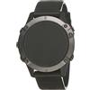 Garmin Orologio Fenix 6 Sapphire Smartwatch Silicone Nero GPS 47mm 010-02158-11