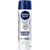 Nivea Men Confezione da Deo Spray per gli uomini, anti-traspirante di protezione, 6 X 150 ML, Sensitive Protect
