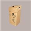LUCGEL SRL 2 Pz Cartonbox SUMUS per Raccolta Differenziata a Base Quadrata (Fusto e Coperchio) 90 Lt