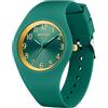 Forrader Orologio da donna impermeabile, orologio sportivo da donna, con quadrante grande e cinturino in silicone morbido, orologio semplice per adolescenti e infermiere (verde)