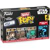 Funko Star Wars Han Solo, Chewbacca, Greedo + Mystery Figure (Bitty Pop! 4 Pack) vinyl figurines Unisex Funko Bitty Pop!