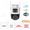 IMOU IPC-S7XP-10M0WED-IMOU - Telecamera Wi-Fi Imou Cruiser Dual 10MP Dual Lens Full Color IR Imou Sense