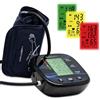 Dinamicamed A-158 Misuratore Pressione da Braccio, Apparecchio Pressione da Braccio con 2 * 90 Posizioni di Memoria, Misuratore di Pressione da Braccio con Retro Illuminazione, Batterie Incluse