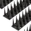 OFFO Dissuasori Piccioni, Spuntoni per Piccioni 1,9m,Piccioni Dissuasori Balcone,Dissuasore per Piccioni per Le Recinzioni dei Tetti,Nero