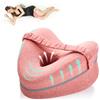 BEAUTRIP Cuscino per Gambe | Ginocchiera ergonomica per Dormire | Ginocchiere in Memory Foam con Cinturino per traversina Laterale | Cuscino poggiagambe sfoderabile e Lavabile