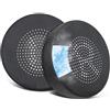 SOULWIT Cuscinetti Auricolari di Ricambio per Jabra Evolve 65/40/30/20 Cuffie, Cuscinetti Auricolari per Jabra Evolve 65UC 65MS/ 40UC 40MS/ 30US 30II/ 20SE 20UC 20MS Cuffie