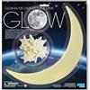 4M Grande Luna Luminosa e Stelle, Adesivi Per il Muro che si Illuminano al Buio, 1 Luna e 13 Stelle di Varie Dimensioni, Sticker Muro Multicolore, dai 3 anni