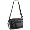 Tous Lindsay - Borse Messenger Donna, Multicolore (Black)