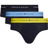 Tommy Hilfiger Mutande Blu Bassa B 3 Unità