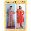 Butterick B6755KK - Tuniche asimmetriche da donna, KK (26W-28W-30W-32W)