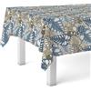 Martina Home TOVAGLIA IN TELA CERATA BORDATA 300X140 BLU