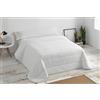Degress home Degrees Home Calid - Trapunta Estiva Matrimoniale Letto 135 220x220 cm | Piumino 4 Stagioni Ipoallergenico Antiacaro Traspirante | Fibra 270 g/m² Bianco