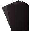 Vaessen Creative Carta e Cartoncino Glitterati Florence - Supporti colorati A4 per Creazione di Biglietti - Black/Black - 10 Fogli - Carta colorata Scrapbooking, Biglietti e Lavori con Carta - 250/216 g/m²