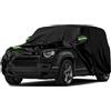JUDANNA Telo Copriauto da Esterno Compatibile con Land Rover Defender 110 2020-2024, Copertura Auto Impermeabile Traspirante Telo per Auto con cerniera protezione da neve, pioggia, polvere, sole