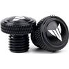 ZESIDIMO M10 * 1.25 Foro Specchio Tappi Viti Bulloni Accessori Moto di CNC Per Yamaha MT 07 09 10 MT07 MT09 SP MT10 FZ09 FZ07 (nero)