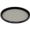 Hama Filtro polarizzazione (polarizzatore circolare, vetro superiore, diametro filettatura 77 mm, spessore del telaio 4,5 mm, filettatura anteriore, NMC16 (nano multi-coated 16 strati)) Nero