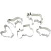 Zenker 7714 Stampini per Biscotti, Tagliabiscotti, Forme per Biscotti, Acciaio 1810