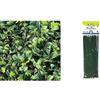 TENAX Divy 3D Plus Laurus, Siepe Sintetica 1,50x3m Foglie Tipo Lauro su Rete di Plastica & FIX-TIE XL, Fascette Multiuso in Plastica, Lunghezza 29 cm Verde, Confezione da 50 pezzi