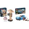 LEGO Harry Potter Dobby l'Elfo Domestico, Regalo per Ragazze, Ragazzi & Harry Potter Ford Anglia Volante, Modellino di Macchina Giocattolo da Costruire