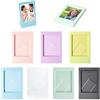 EXIN DECHEN 7 Pezzi Mini Cornici da 3 Pollici, Piccole Cornici per Foto, Cornici Colorate Set, Decorazione Cornici Foto, per Foto Polaroid Mini da 3 Pollici (Trasparente, Rosa, Giallo, Blu, Verde, Viola, Nero)