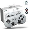 8Bitdo SN30 Pro Wireless Bluetooth Controller, Aggiornamento Del Joystick Ad Effetto Hall, Cavo USB-C Gamepad Compatibile con Switch, Windows, Mac OS, Android, Steam Deck