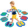 YULEYU Pietre di Equilibrio per Bambini, Pietre di Equilibrio per Bambini, Set di Dischi tattili per Bambini, 8 Pezzi di Dischi sensoriali per Interni ed Esterni, Gioco sensoriale di Corrispondenza