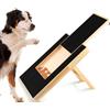 XIHIRCD Scratch Pad per Cani per Unghie con Scatola per Dolcetti, 35x25cm Standable Tappetino Antigraffio per Cane Senza Stress Tagliaunghie con Carta Vetrata Tiragraffi per Cane Piccolo e Medio
