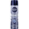 Nivea Men Cool Kick Spray 150ml Deodorante Uomo Antitraspirante