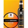 Shine Brown Crema abbronzante premium Byrokko Shine Brown, 190 ml, accelera il processo di abbronzatura + olio XXL, 150 acceleratori per lettini abbronzanti e ambienti esterni, 2 pezzi, ingredienti naturali al
